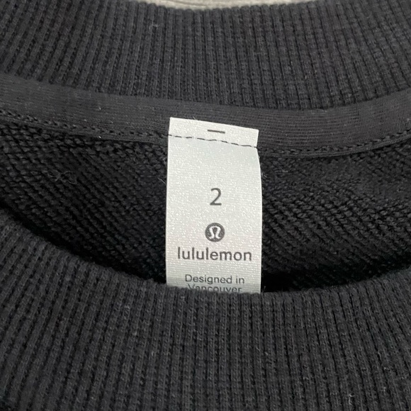 NWT Lululemon Perfectly Oversized Crew Size 2 - Picture 3 of 4